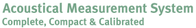 Acoustical Measurement System
